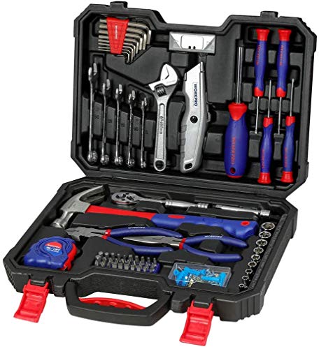 WORKPRO Werkzeugkoffer bestückt, 160 tlg....