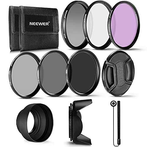 Neewer 62-mm-Filter Professioneller UV-, CPL-,...
