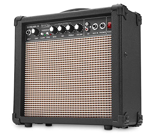 Rocktile Scream 15 Gitarrenverstärker Mini Combo...