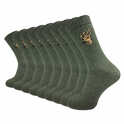 GAWILO Jägersocken für Herren (9 Paar) | Robuste...