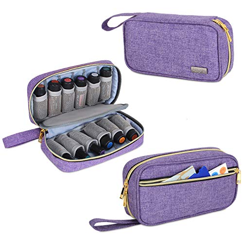 Luxja Ätherische Öle Aufbewahrung Tasche,...