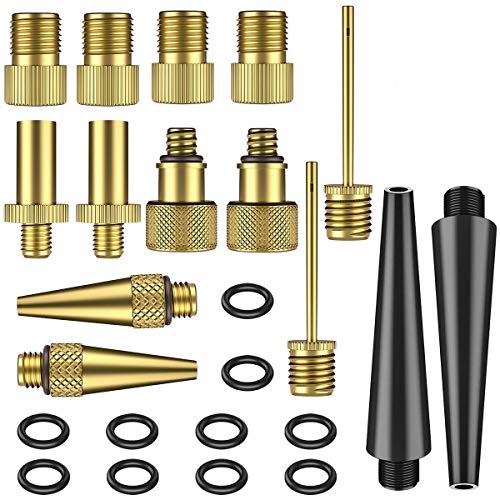 NATUICE 24 Stück Kupfer Fahrradventil Adapter...