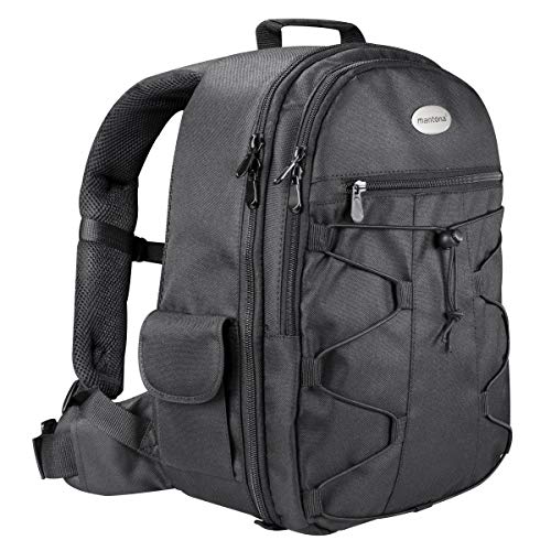 Mantona 19578 Azurit Fotorucksack für SLR DSLR...