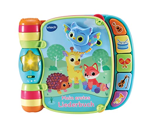 VTech Baby Mein erstes Liederbuch – Kunterbuntes...