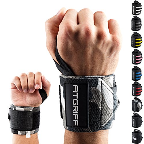 Fitgriff® Handgelenk Bandagen [Wrist Wraps] 45cm...