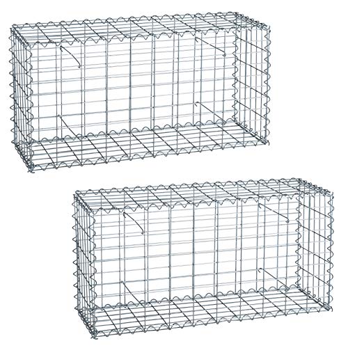 Gabione 100x50x30 cm Steingabione Steinkorb...