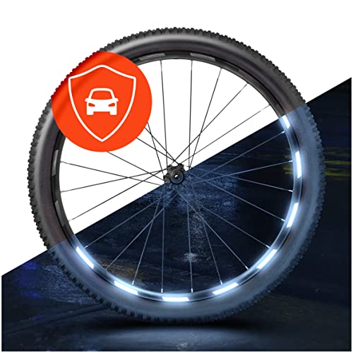 Luxshield Fahrrad Reflektoren Aufkleber - 60er Set...
