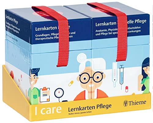 I care Lernkarten Pflege – Set (im Schuber):...