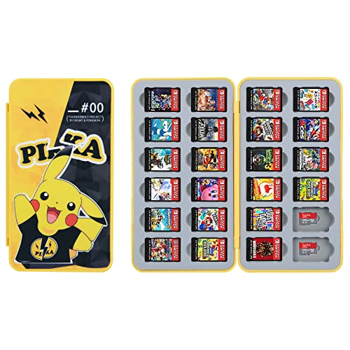 Vicloon Aufbewahrungsbox für Switch Spielkarten...