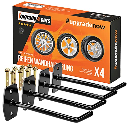 Upgrade4cars Reifen Wandhalterung Garage für 4...