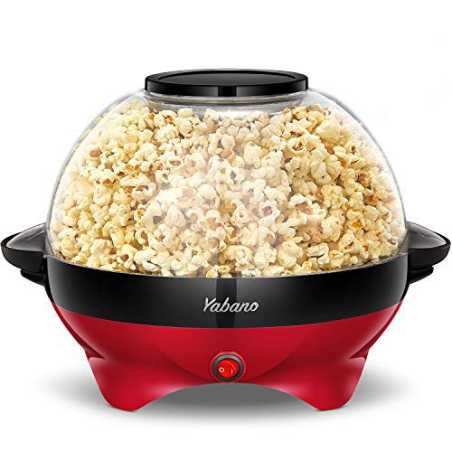 Yabano Popcornmaschine für Zuhause, Popcorn Maker...