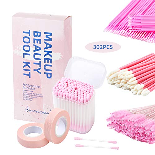 Lunamoon 100 Stück Mikrobürsten+100 Stück...