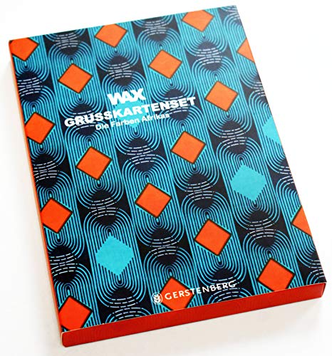 WAX Grußkarten-Set: 8 Doppelkarten mit Umschlag,...