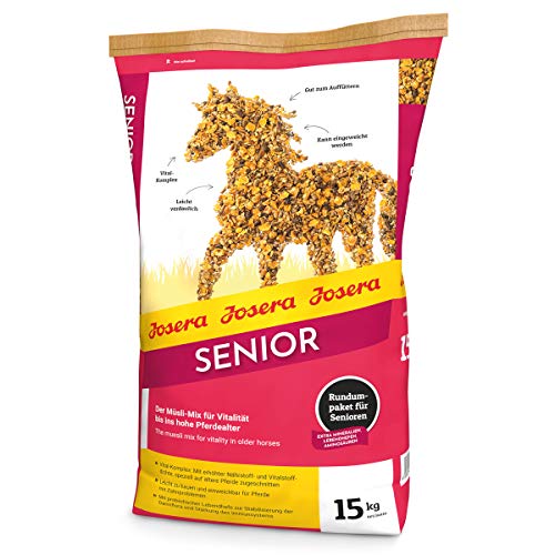 JOSERA Senior (1 x 15 kg) | Premium Pferdefutter...