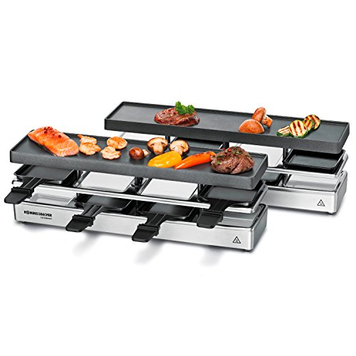 ROMMELSBACHER RC 1600 Raclette-Grill fun for 4+4...