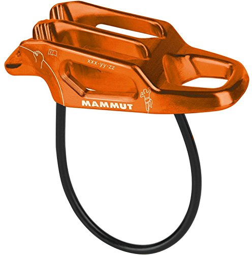 Mammut Abseilgerät Wall Alpine Belay, orange, one...