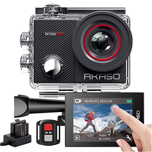 AKASO Action Cam 4K 20MP WiFi 40M...