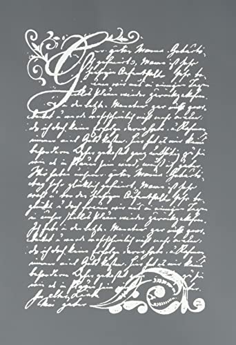 Rayher 45067000 Schablone Motiv: Vintage Poesie,...