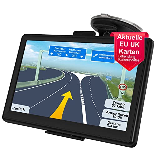 Navigationsgerät für Auto LKW 2022 - GPS Navi 7...