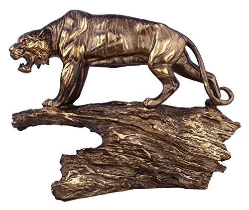 Desktop-Skulptur Gepard Tier Statue Harz Handwerk...