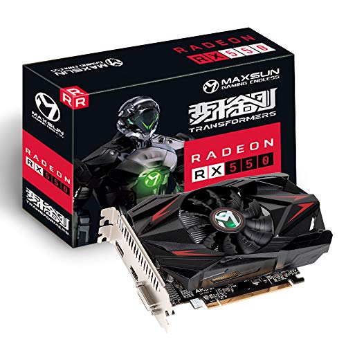 Grafikkarten MAXSUN AMD Radeon RX 550 Grafikkarte...