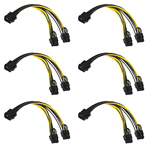 YeenGreen PCIE Splitter Grafikkarte Kabel, 6...