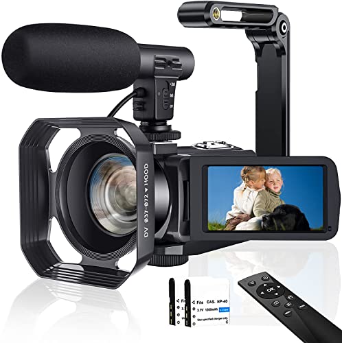 Videokamera 2.7K 30MP Camcorder Full HD IR...