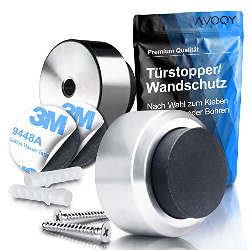 AVOQY Türstopper Wand - 2 Stück Premium...