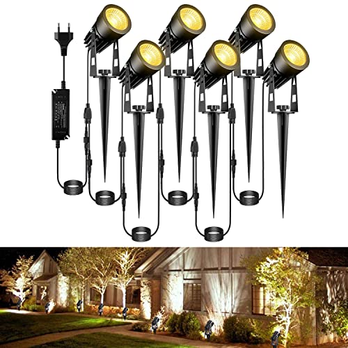 Gartenbeleuchtung LED, GreenClick 6 Set 1800LM 21...