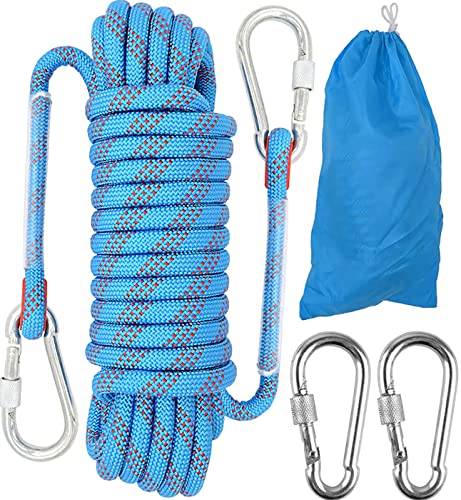 10mm Kletterseil, Outdoor-Sicherheitsseil, Nylon...