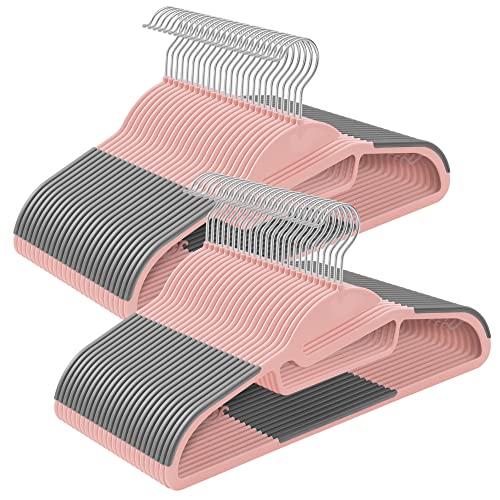 SONGMICS Kleiderbügel, 50 Stück, Anzugbügel aus...