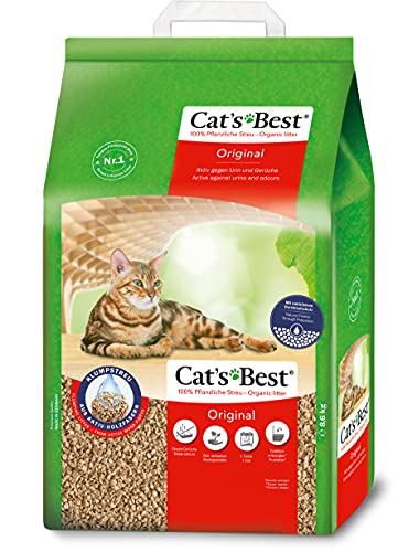 Cat's Best Original Katzenstreu, 100 % pflanzliche...