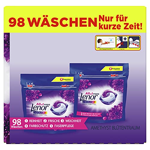 Lenor Waschmittel Pods All-in-1, Color...