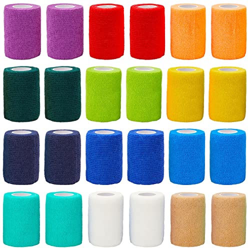 Selbsthaftende Bandage von Juvale (24 Rollen) -...