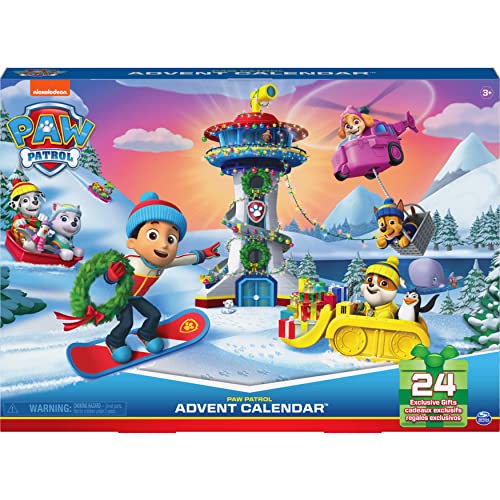 PAW PATROL 6061678 Adventskalender 2021 mit 24...