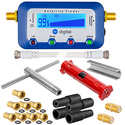 HB-Digital XXL SAT Installationsset: digitaler...