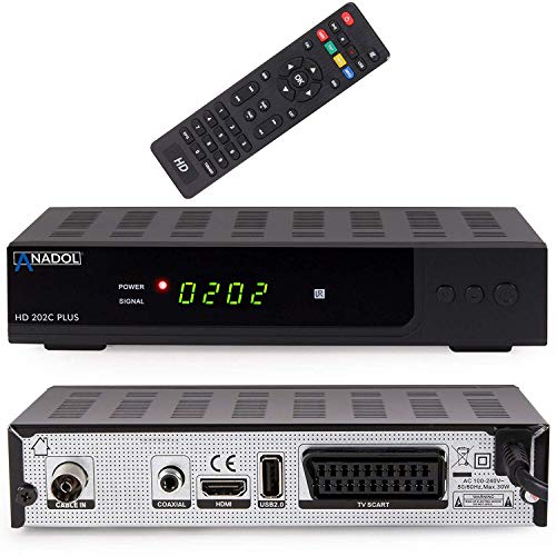 Anadol HD 202c Plus digitaler Full HD 1080p...