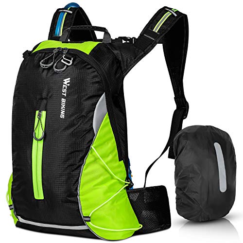 ICOCOPRO Fahrradrucksack Wasserdicht Trinkrucksack...