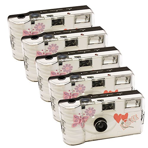 5 x 1A PHOTO PORST Hochzeitskamera mit...