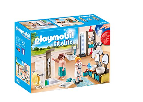 PLAYMOBIL City Life 9268 Badezimmer, mit...