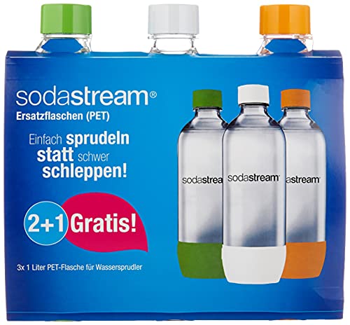 SodaStream Aktions-Set Pet-Flaschen 2+1, 3x 1L...