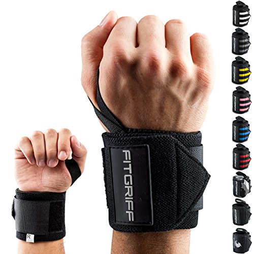 Fitgriff® Handgelenk Bandagen [Wrist Wraps] 45cm...