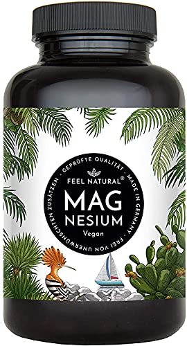 Magnesium Kapseln - 365 Stück (1 Jahr). 664mg je...