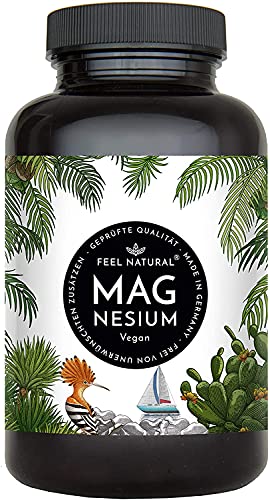 Magnesium Kapseln - 365 Stück (1 Jahr). 664mg je...