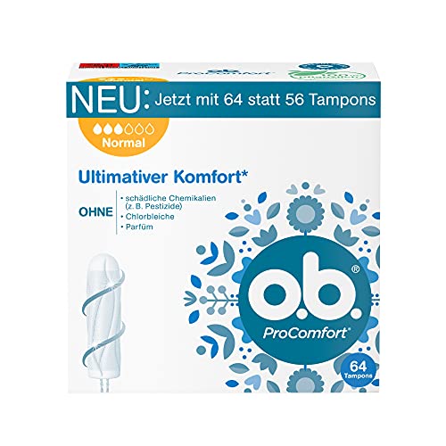 o.b. Tampon, ProComfort Normal, für mittlere bis...