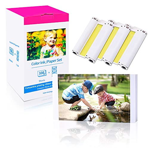 Ersatz für Canon Selphy CP1300 Fotopapier und...