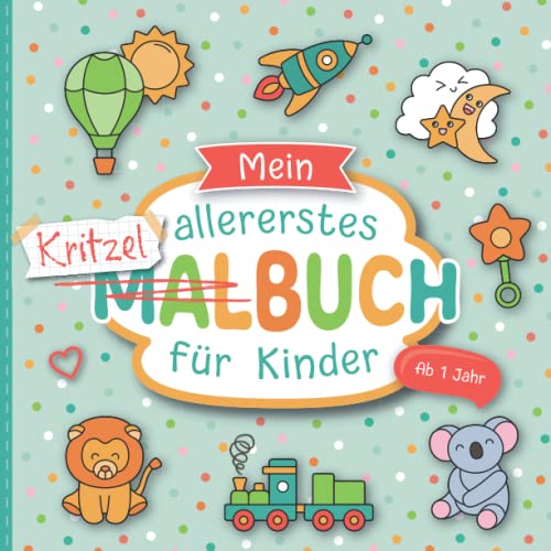 Kritzelbuch ab 1 Jahr: Liebevoll gestaltetes...