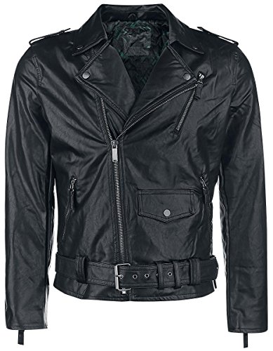 Zelda Jacke -2XL- PU, schwarz