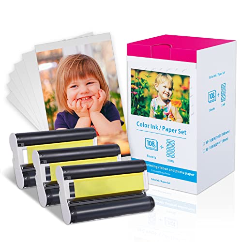 Ersatz Canon Selphy CP1300 Fotopapier und...