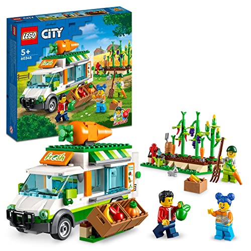 LEGO 60345 City Farm Gemüse-Lieferwagen,...